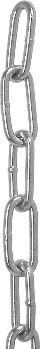 Metalen schakelketting - 5mm - DIN 5685C - Per meter