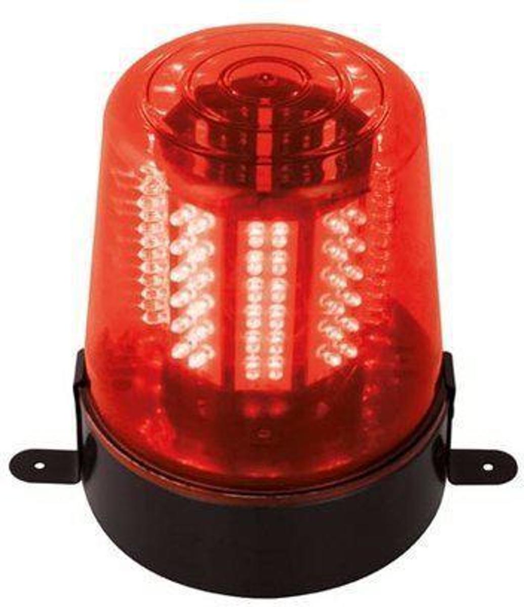 Zwaailamp rood 108 roterende leds