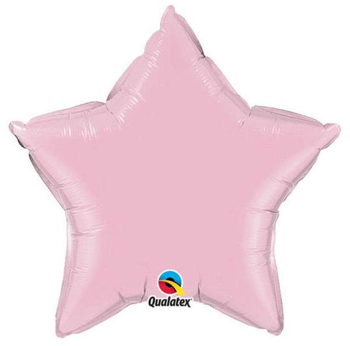 Folieballon: Ster Pearl Roze (90cm)