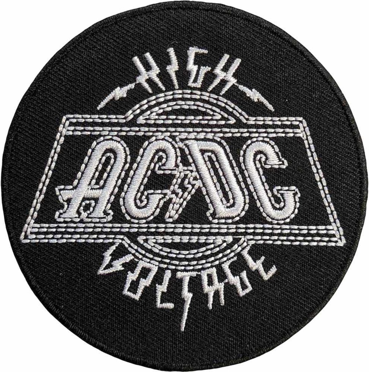 AC/DC - High Voltage Patch - Zwart