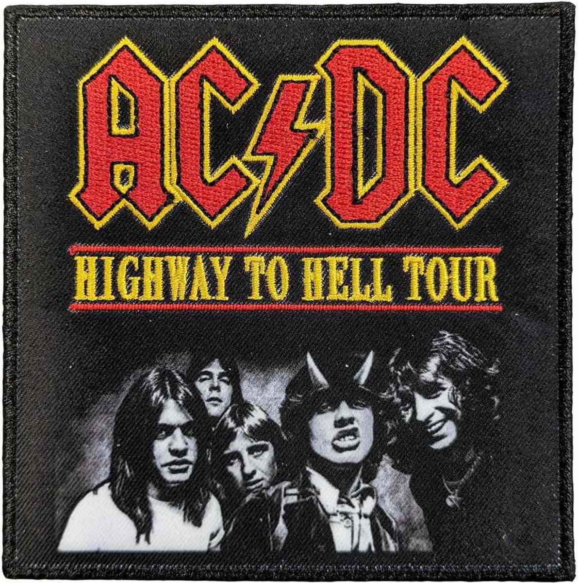 AC/DC - Highway To Hell Tour Patch - Zwart