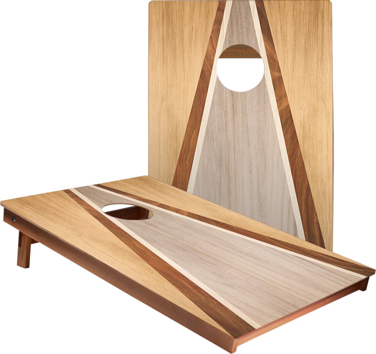 2x Compacte Cornhole Borden (60 x 90cm)