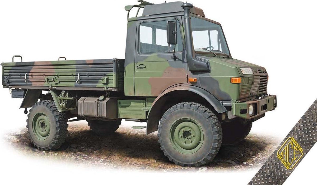 1:72 ACE 72450 Unimog U1300L Military 2ton Truck (4x4)