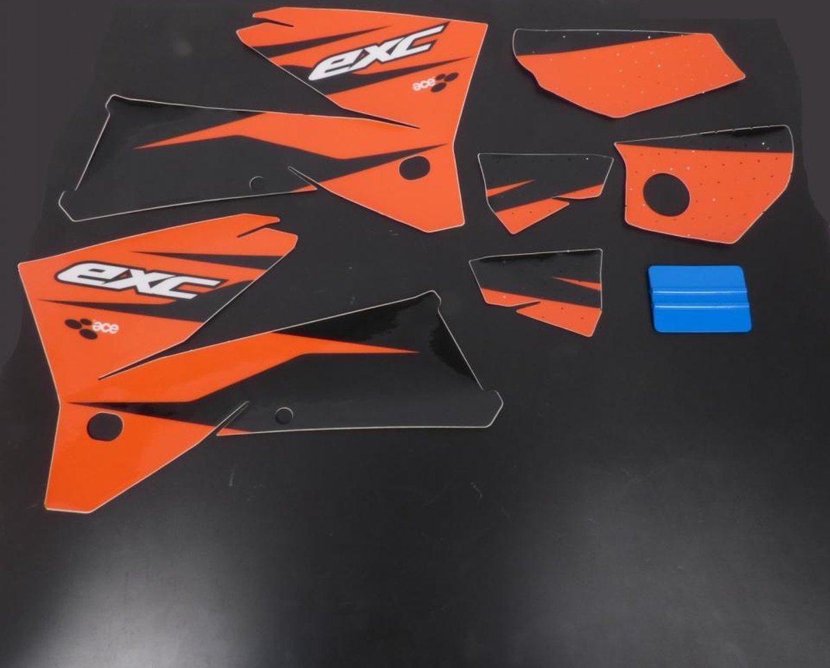 stickers ace voor motor ktm exc 2005 tot 2007 0505483 nieuw
