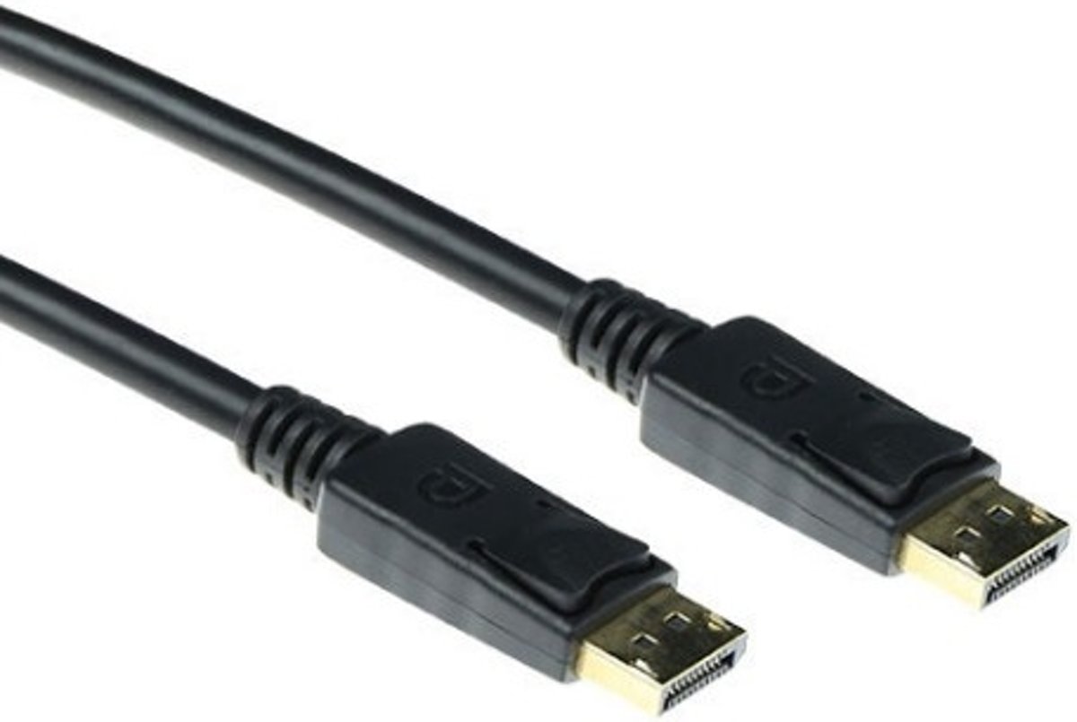 ACT 50 cm DisplayPort cable male - male, power pin 20 niet aangesloten