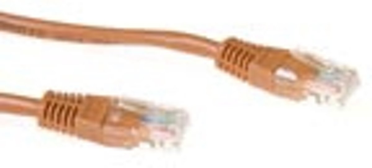 ACT CAT5E UTP patchkabel bruin