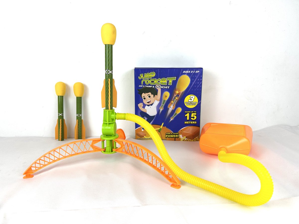 speelgoed-raket - raketwerper - schuimraketten - buitenspeelgoed - strandspeelgoed - traplanceringsset - zomerspeelgoed - vakantie-speelgoed - tuinspel - actief-speelgoed - kindercadeau - jongens-speelgoed - meisjes-speelgoed - buiten-activiteiten