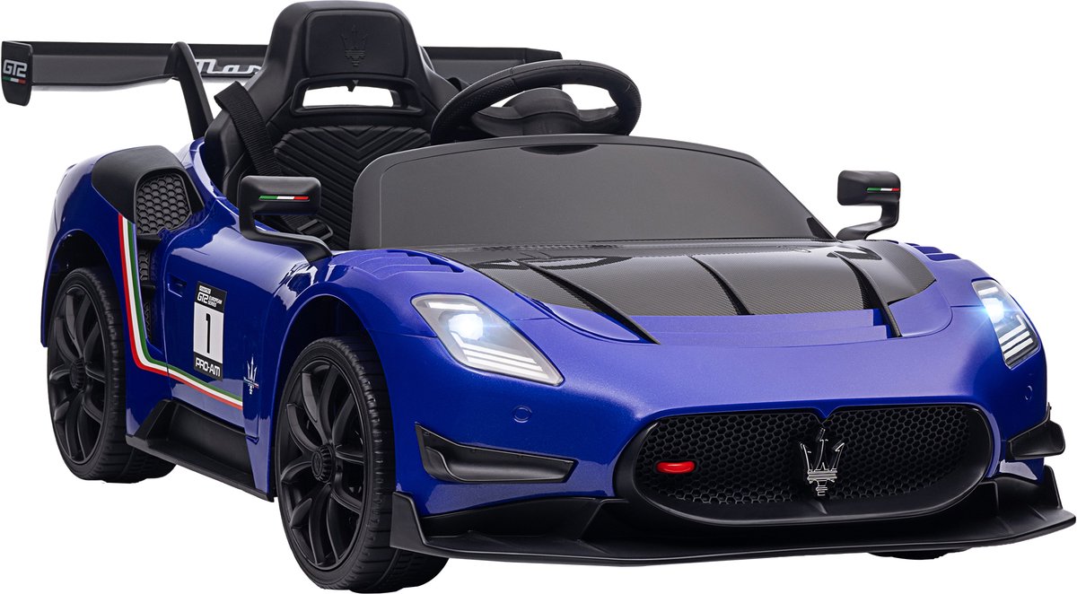 AIYAPLAY Elektrische Auto voor Kinderen Kunststof, Metaal 115L x 60B x 45H cm Blauw