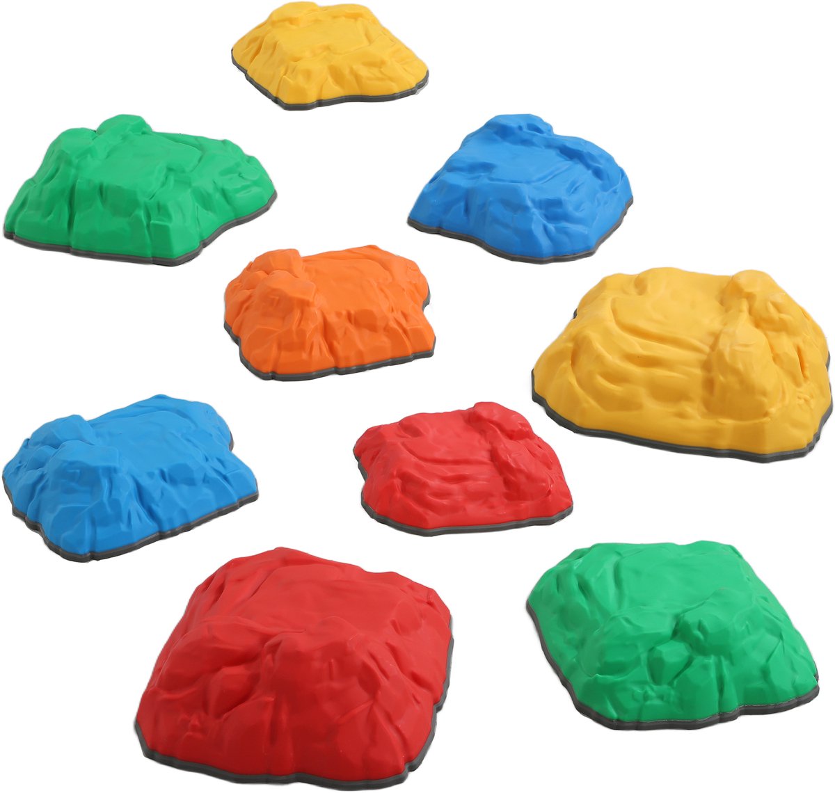 AIYAPLAY balans stapstenen - binnen en buiten - antislip - kleurrijk