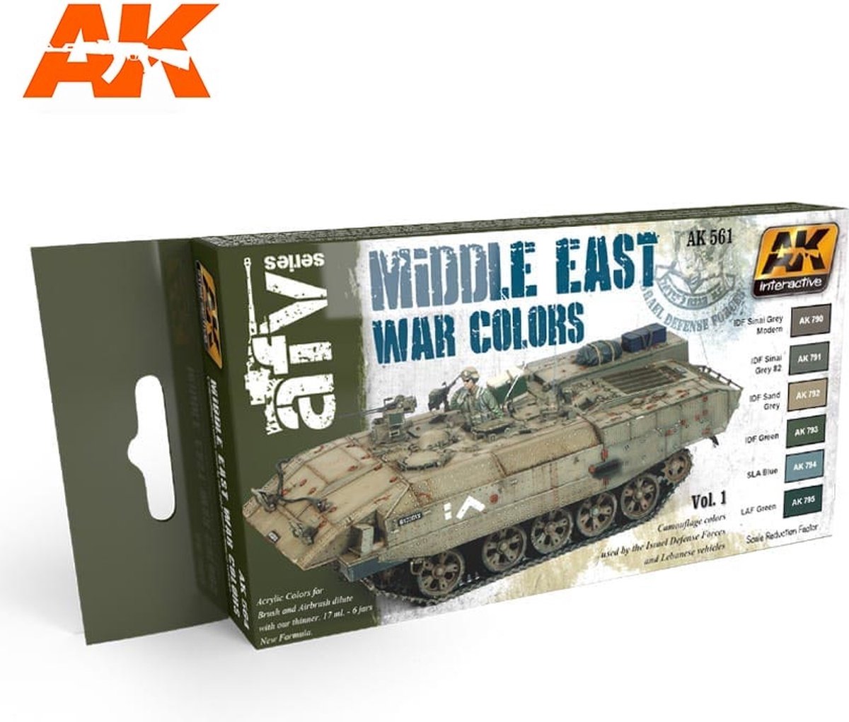 Middle East War Vol.1 Colors Set - AK-564