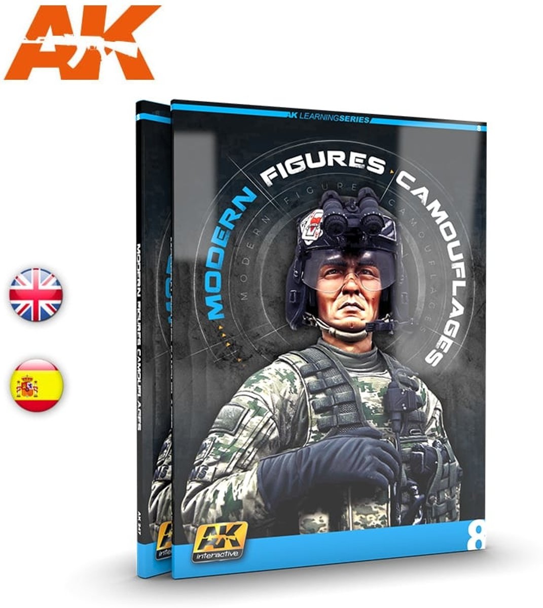 Modern Figures Camouflages - AK Learning Series nr 8 - Engels - 92pag - AK-247