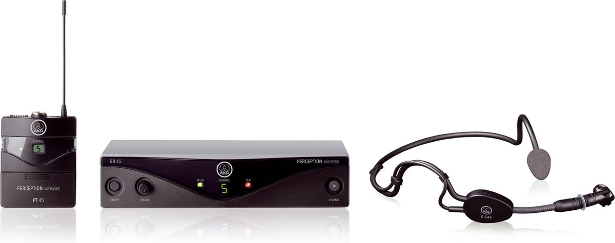 AKG PW 45 Sport Set D/ISM - Draadloos systeem met headset
