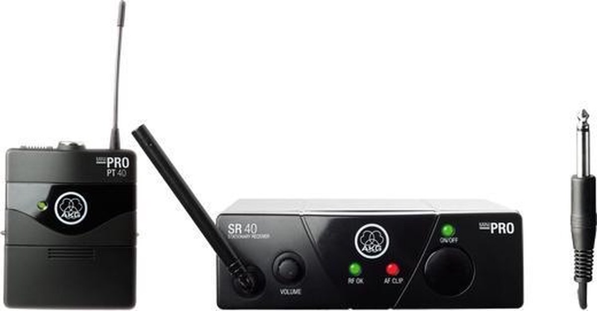 AKG WMS 40 Mini Vocal / ISM 1 (863,100 MHz) - Draadloos systeem met hand-held