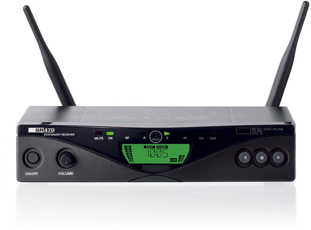 AKG WMS 470, Vocalset D5 B7 500,1-530,5MHz - Draadloos systeem met hand-held