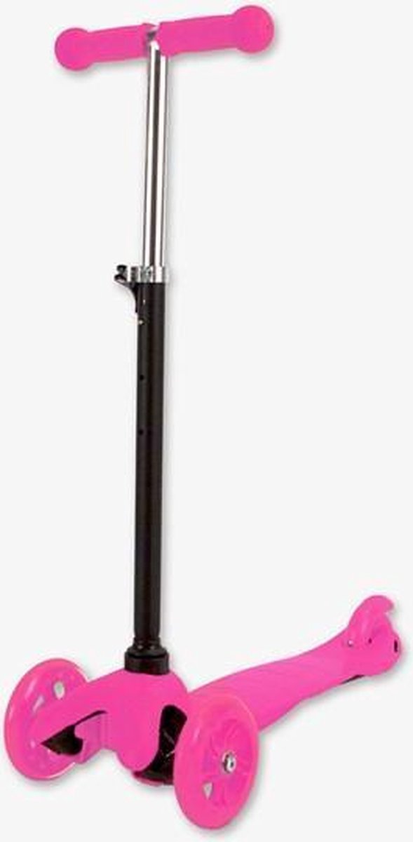 Alert Scooter Driewieler - Step - Roze - Maat ONE SIZE