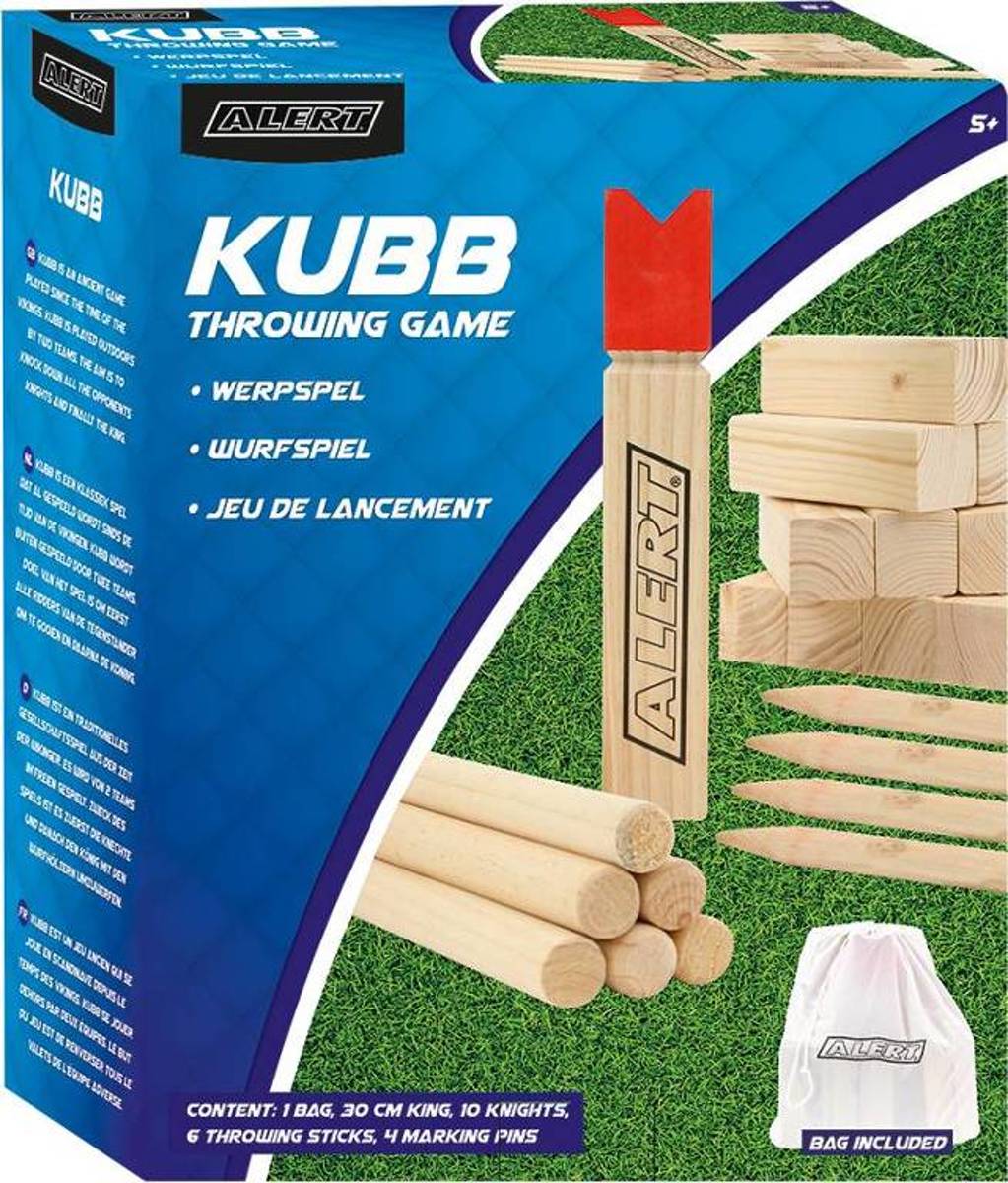 Spel Kubb Basic Set Alert