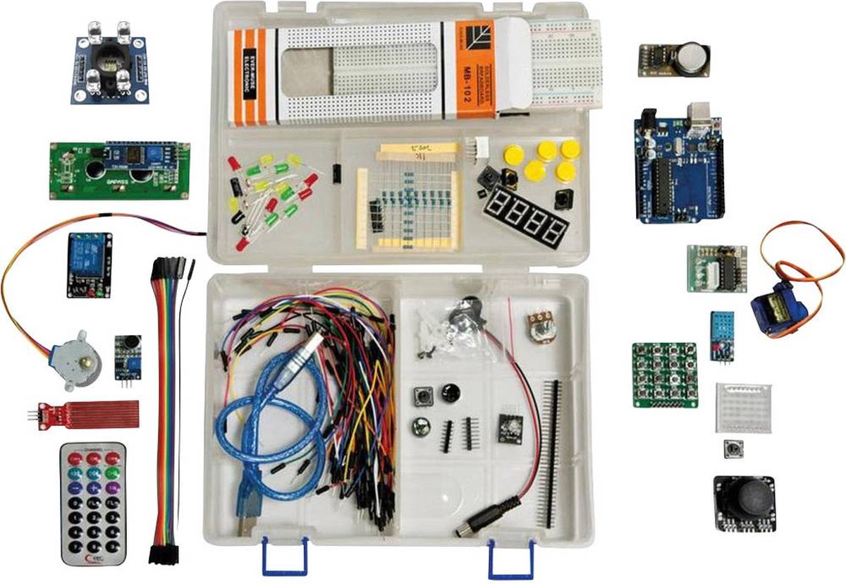 Allnet Starter Kit UNO R.3 SET Starterset ATMega328 Geschikt voor (Arduino boards): Arduino