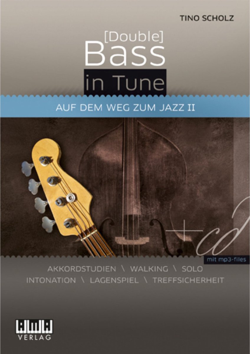 AMA Verlag (Double) bas in Tune Jazz II Tino Schout, Buch en CD - Educatief