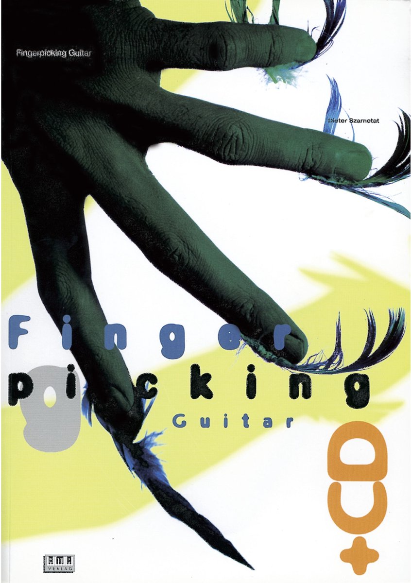 AMA Verlag Fingerpicking gitaar  deter Szametat,incl. CD - Educatief