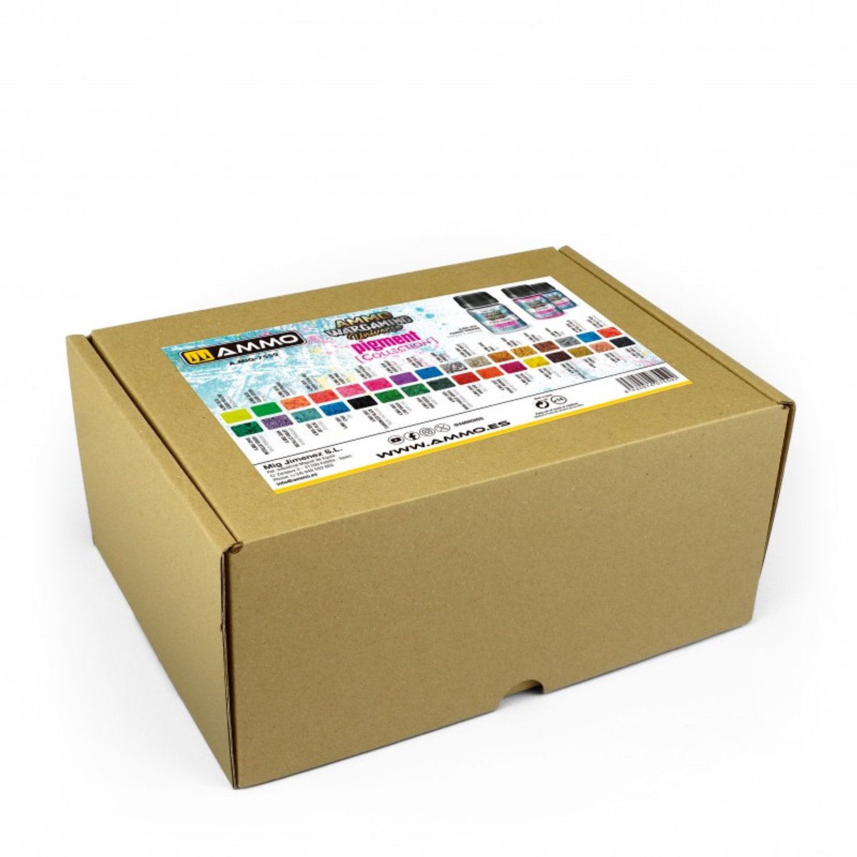 AMMO MIG Modelbouwdecoratie - MIG 7559 AMMO Collections - Pigmenten - Deel 2 - 34 stuks á 35ml Effecten set