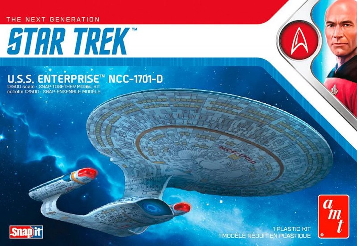 AMT 1:2500 U.S.S. ENTERPRISE NCC-1701-D - STAR TREK