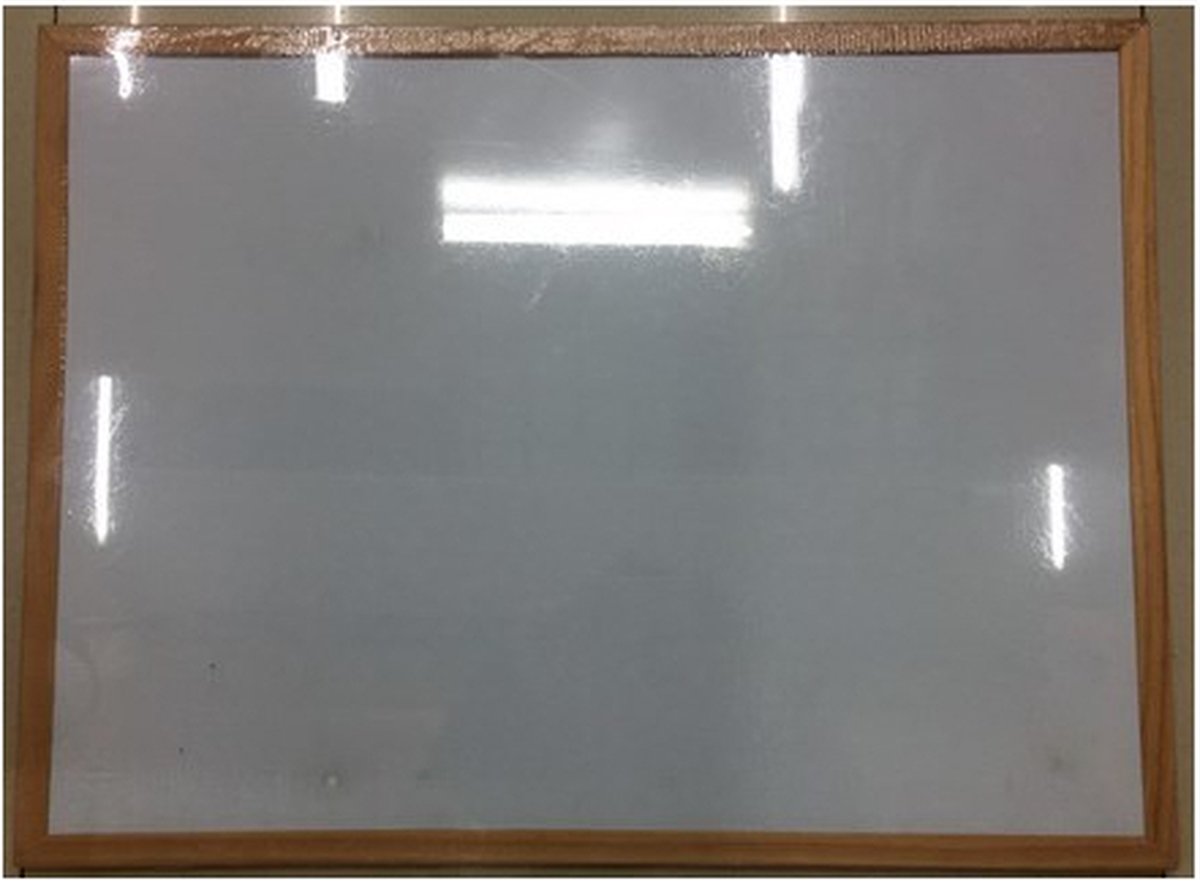   Whiteboard 40x60cm met houten rand
