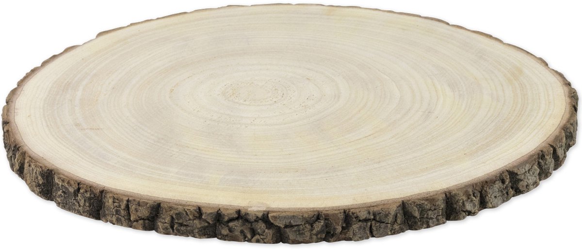 ARTYFETES - Natuurlijk houtblok 33 tot 40 cm