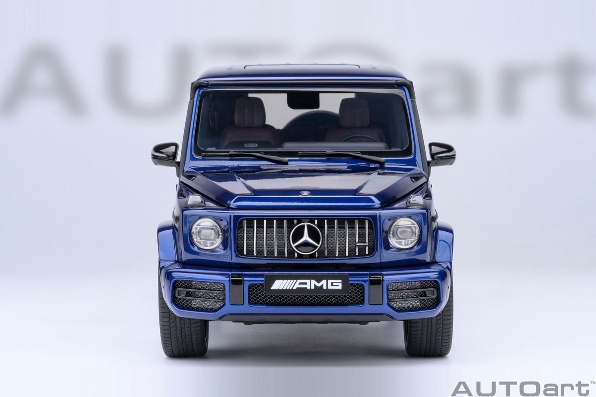 AUTOart 1/18 Mercedes-AMG G63 - 2019, Brilliant Blue metallic
