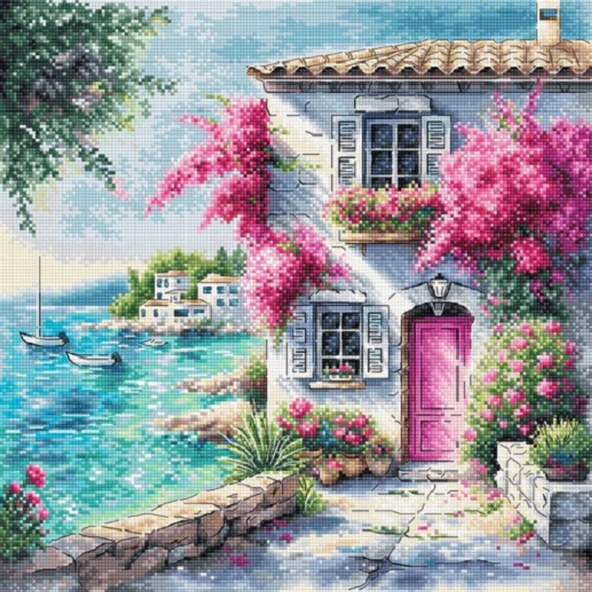 Borduurpakket AVA Stitch - Mediterranean Dream - Mediteraanse Droom - 133