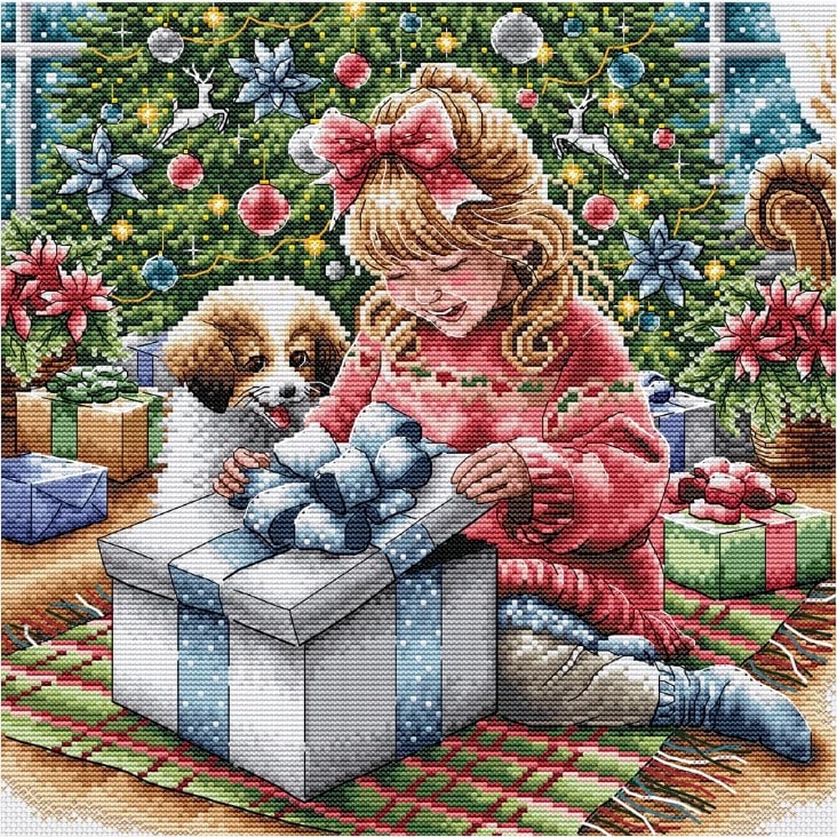 Borduurpakket AVA stitch - A Special Gift - Een Speciaal Kado - P087 - Telpatroon