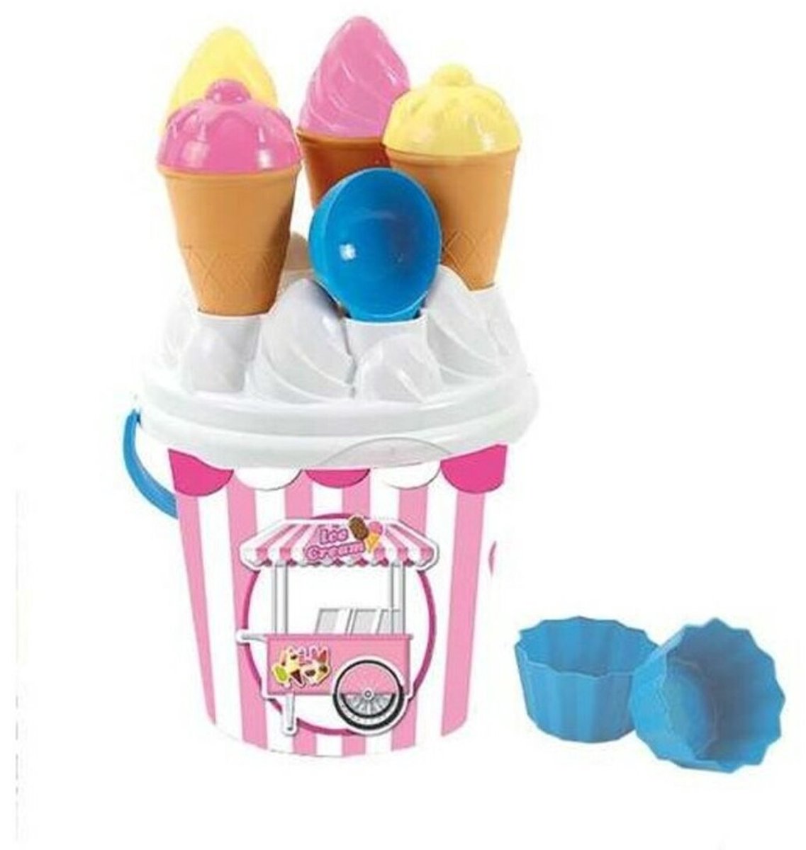 Strandemmer Ice Cream AVC 18,5 x 15,5 cm