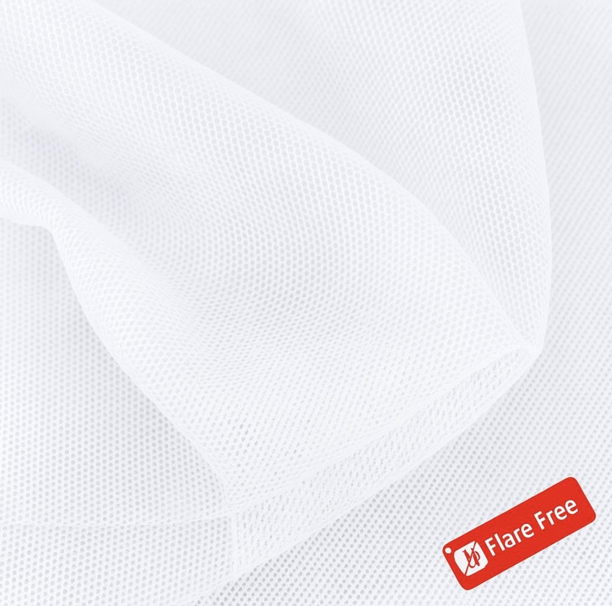 Tule Stof - Brandvertragend - 1.50x40m - Tutu - Wit - Met Certificaat - Decoratie - Theater