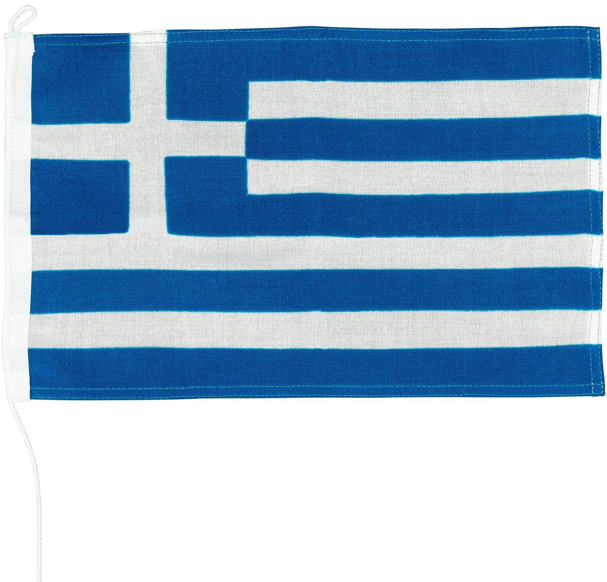 Vlag van het gastland Griekenland