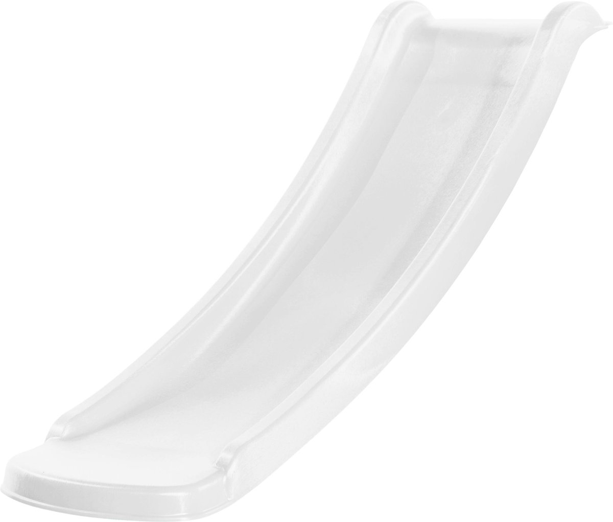   Sky120   in Wit - 118 cm - Aanbouwglijbaan van Kunststof voor Platformhoogte 60cm - Aanbouw element voor speelhuisje / speeltoestel