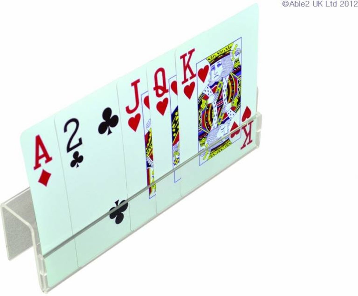 Kaartenhouder plastic