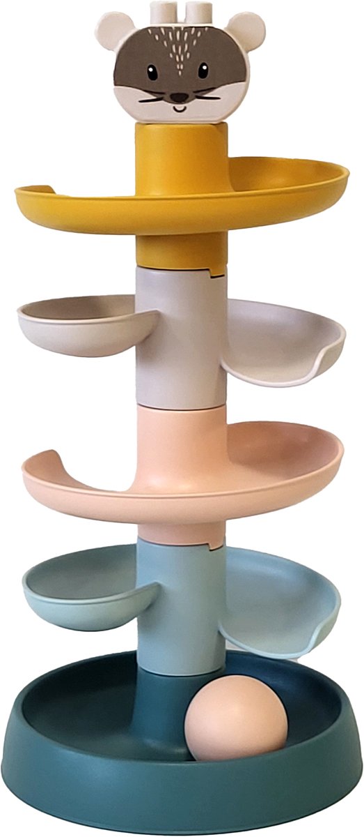 Abrick Ecoiffier Baby Ballentoren, 8dlg.