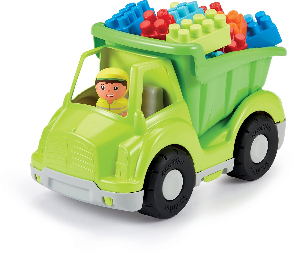 Abrick Vrachtwagen met Bouwblokken, 21dlg.