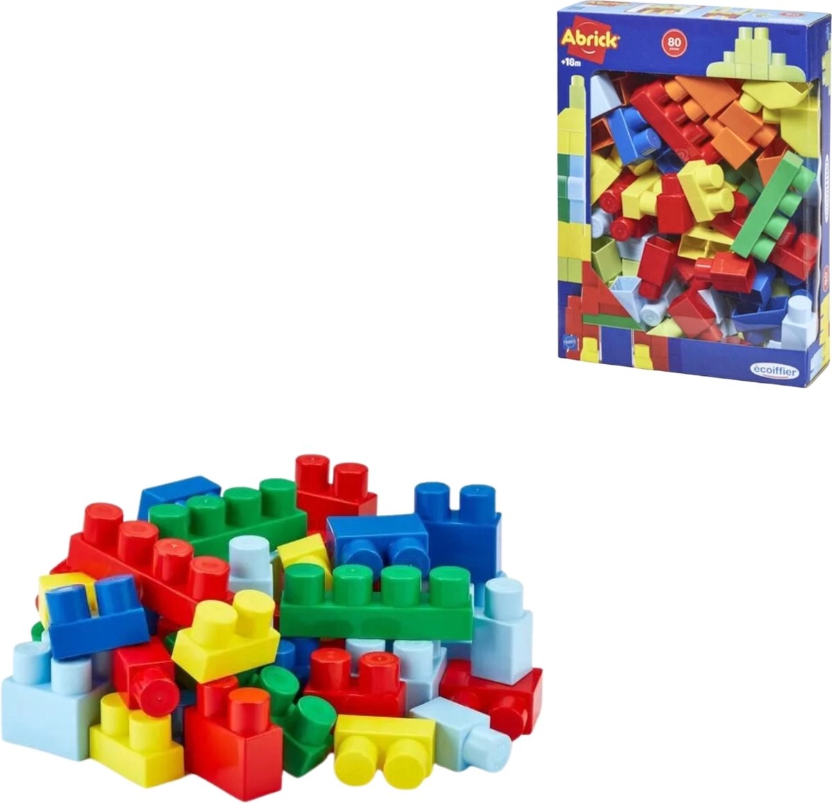 Mega Bloks Maxi Abrick 80-delige bouwset