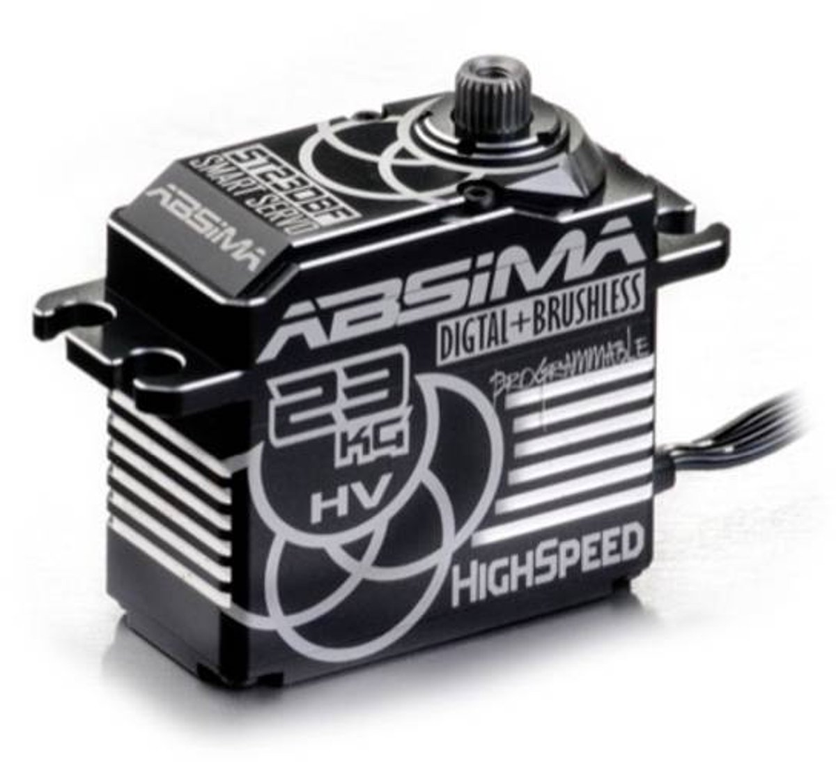 Absima Standaard servo ST23DBF Digitale servo Materiaal (aandrijving): Aluminium