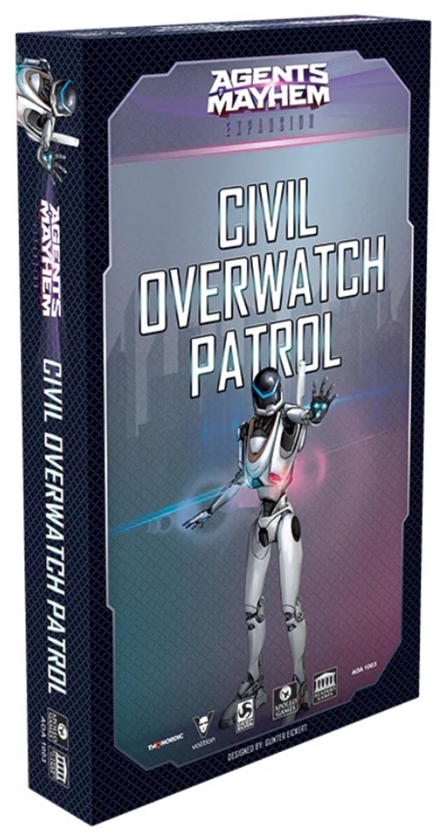Agents of Mayhem Pride of Babylon: Civil Overwatch Patrol Uitbreiding - Academy Games - Engelstalige Editie