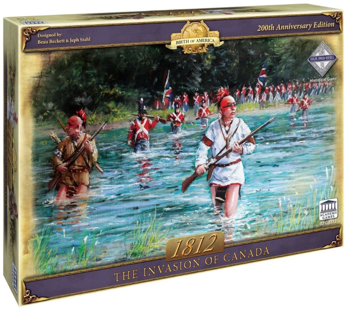 Birth of America: 1812 The Invasion of Canada - Academy Games - Engelstalige Editie