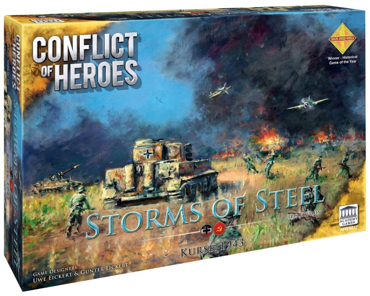 Conflict of Heroes : Storms of Steel - Kursk 1943 - Academy Games - Engelstalige Editie