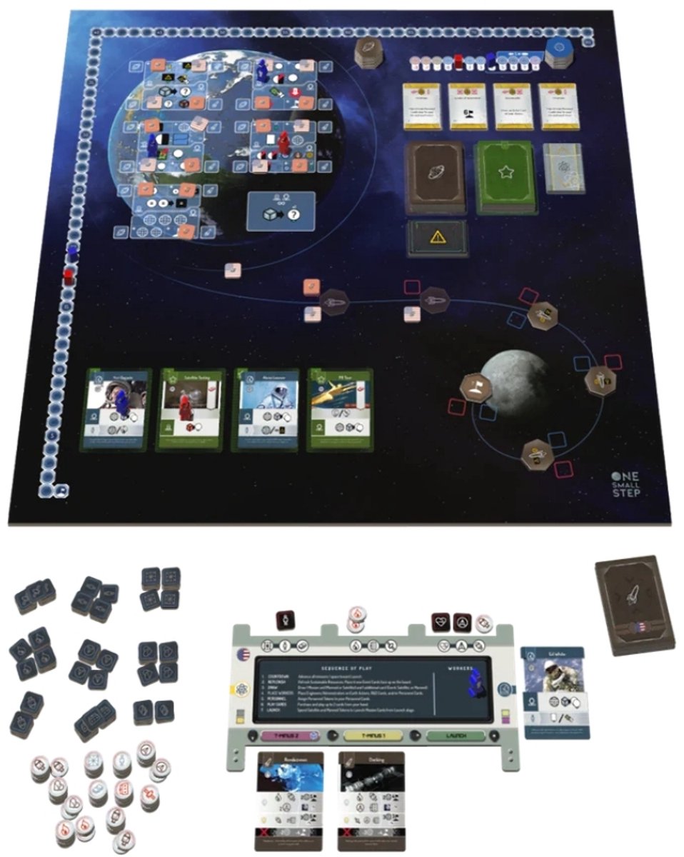 One Small Step - Bordspel - Academy Games - Engelstalige Editie