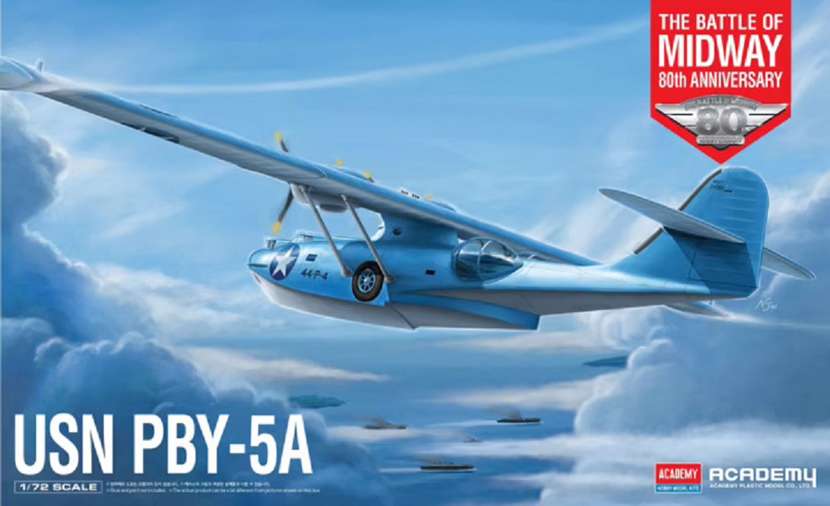 1:72 Academy 12573 USN PBY-5A - Battle of Midway 80th Anniversary Plastic kit