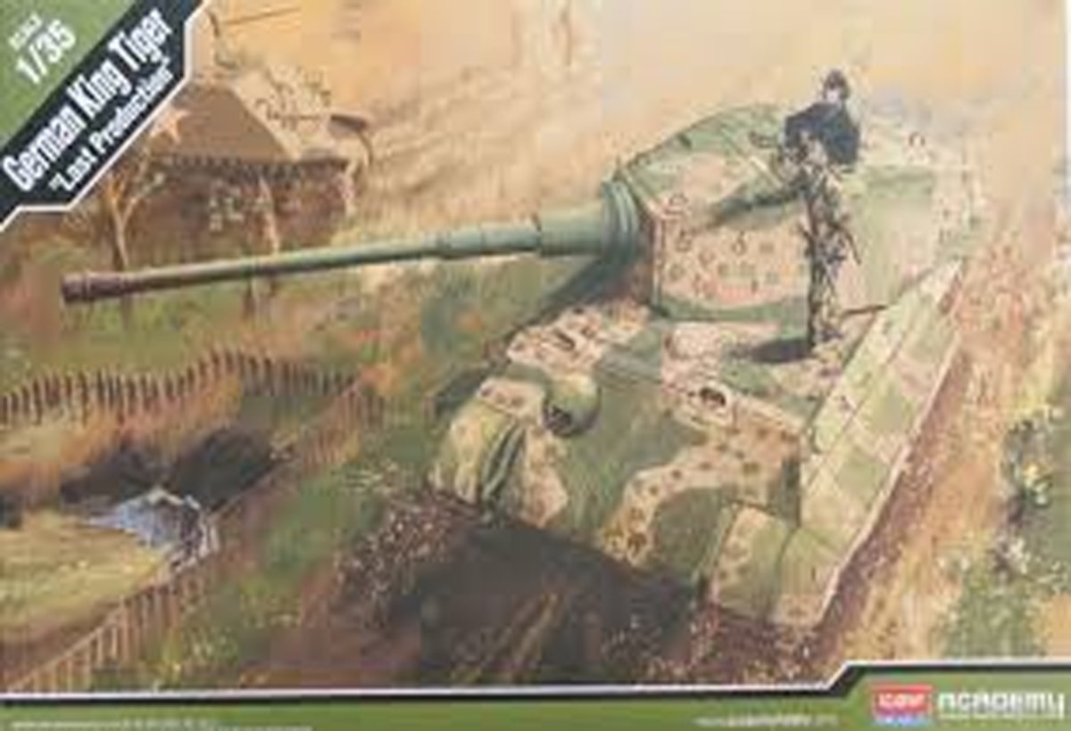 ACADEMY 1:35 German King Tiger 