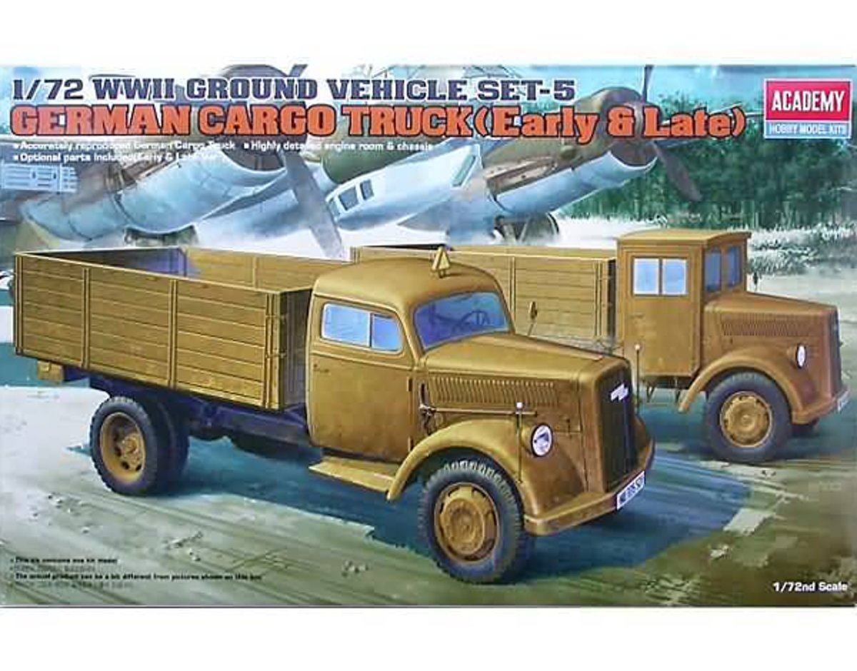 ACADEMY 1:72 Wwii Gr.Vehicle Set5