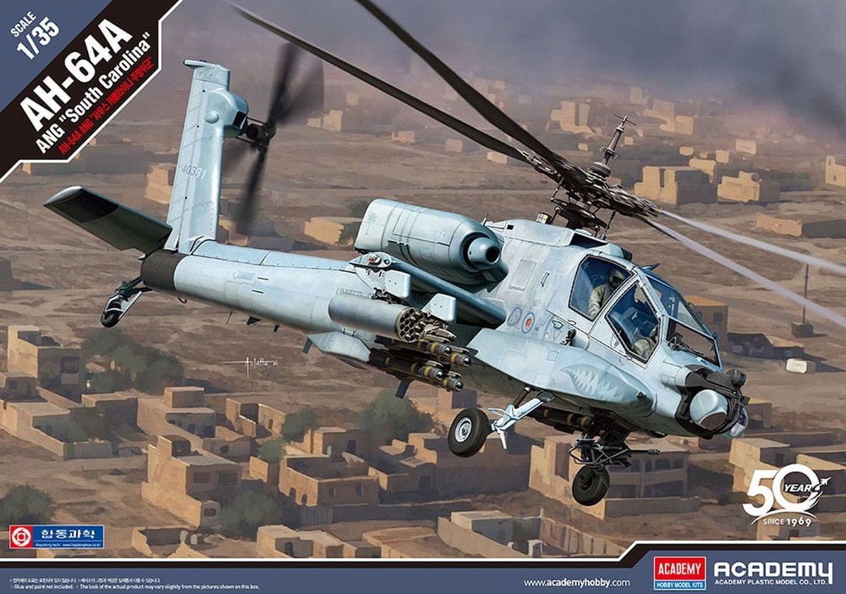 Academy AH-64A ÁNG South Carolina  1:35