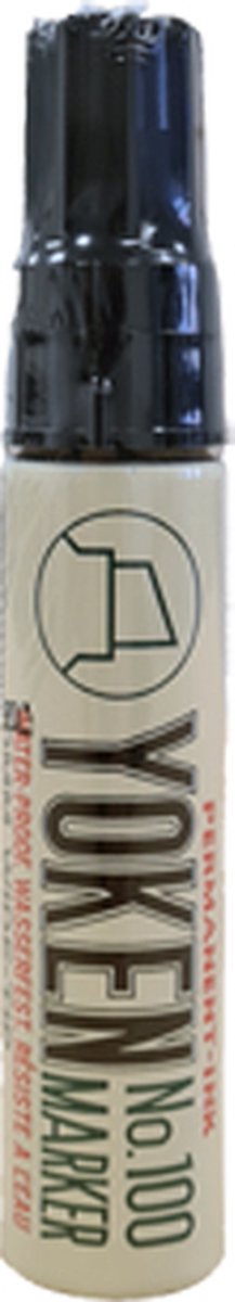 Ace Verpakkingen - Viltstift - Stift - Markeerstift - Yoken - NO.100 - Zwart