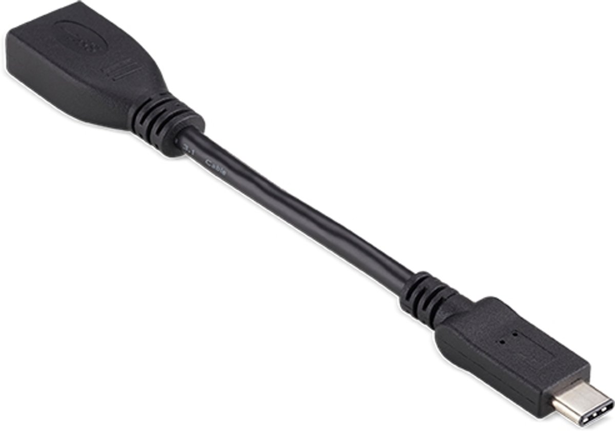 Acer NP.CAB1A.020 kabeladapter/verloopstukje USB Type-C Gen1 PD & HDMI & USB-A Zwart