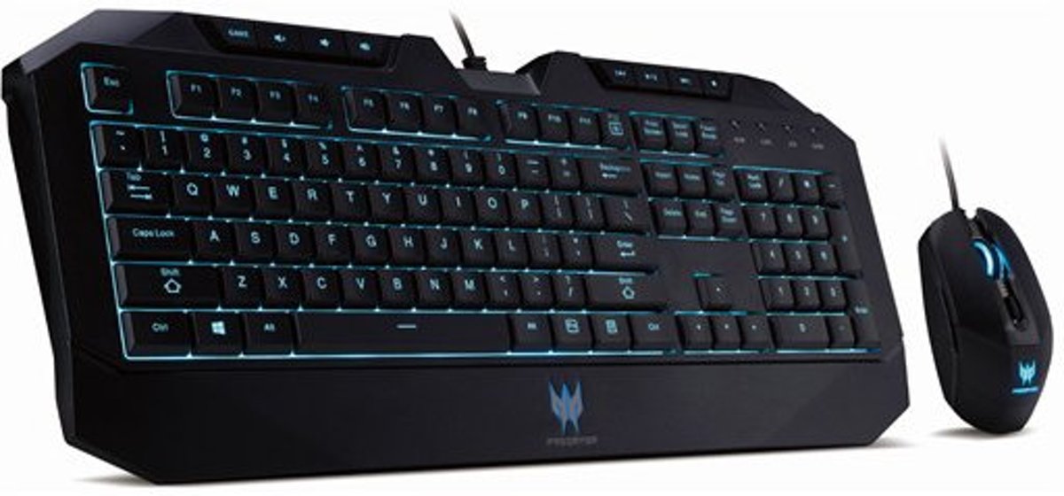 Acer Predator Blue kit USB Game Keyboard Muis